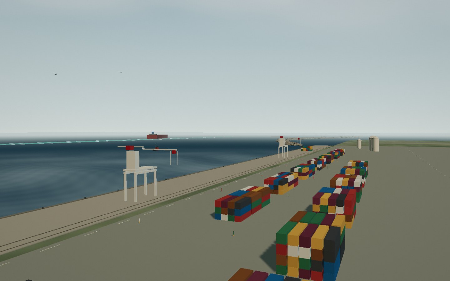 Le grand port — illustration du paysage