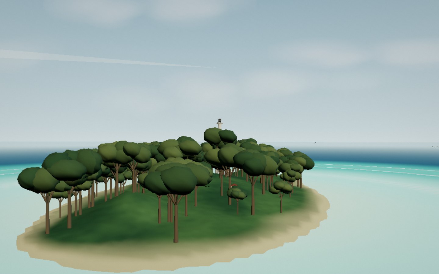 Île aux Prunes — illustration du paysage